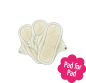 Preview: 3er-Set EcoFemme Organic Slipeinlagen mit PUL