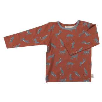 Langarm-Shirt "Leopard" von Pigeon Organics (Gr. 74-128)