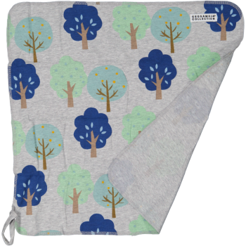 Preview: Schnuffeltuch/Nuggi-Tuch "Bäume" (Bamboo) von Geggamoja
