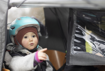 Wolle-Seide Strick-Schlupfmütze "Moin" von Pickapooh