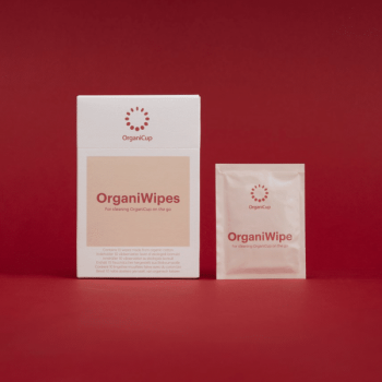OrganiWipes - Reinigungstüchlein von AllMatters / OrganiCup für Menstruationstasse