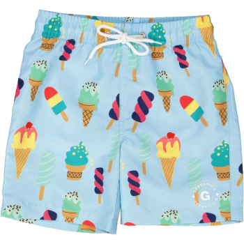 Bis 146/152: Geggamoja Schwimm-Shorts (UV 50+) "Ice Cream"