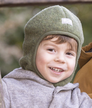 Sturmhaube Wollfleece von Pickapooh
