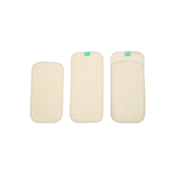Totsbots Bamboozle Pads (Saugkern) 3-in-1, natur
