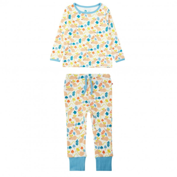 Nur noch Gr. 92: Piccalilly Pyjama-Set Feldmaus