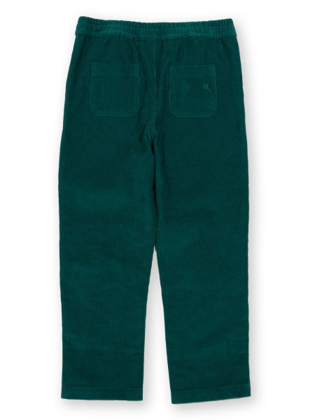 Nur noch Gr. 74: Dunkelgrüne Schlupf-Cordhose von KITE