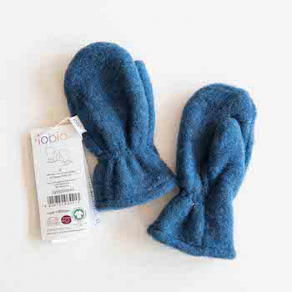 Nur noch Gr. 0 + 1: iobio Wollfleece Fäustlinge