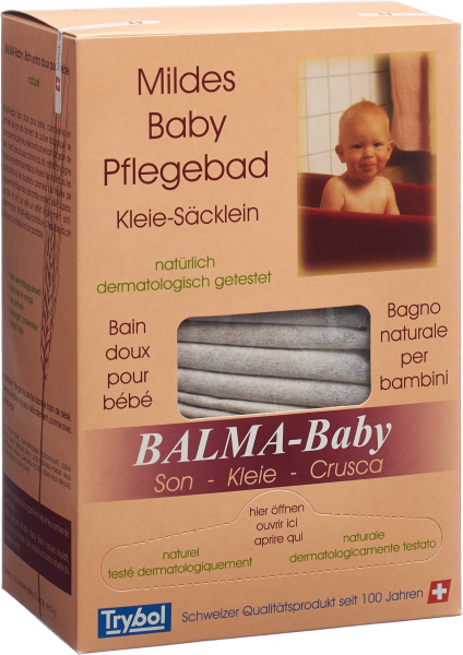 Balma (Trybol) Mildes Baby-Pflegebad - Kleie-Säcklein