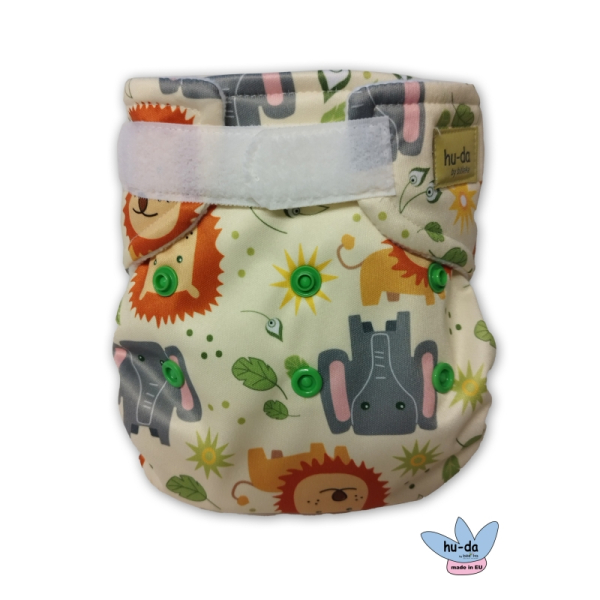 Newborn/Klett: Hu-da Überhose "Supersoft" (ca. 2.5 - 7 Kilo)