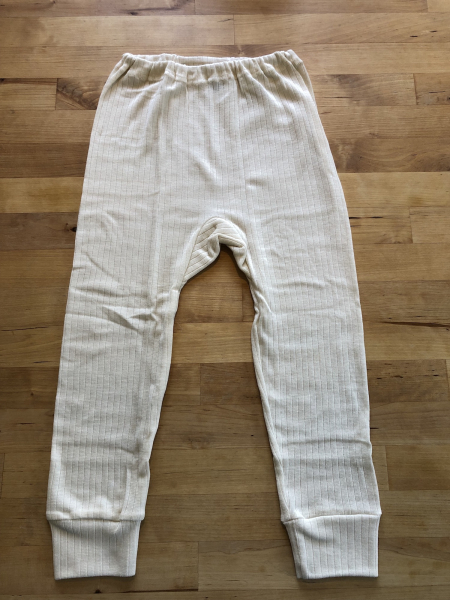 Kinder-Unterhose, lang, Baumwolle/Wolle/Seide von Cosilana