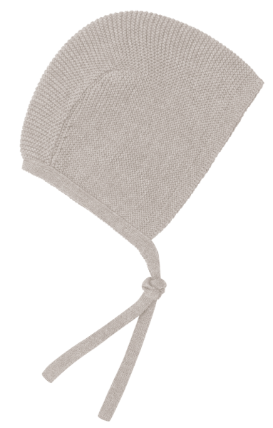 Puri Organic Mütze Krausstrick (80% Baumwolle, 20% Schurwolle, GOTS-zertifiziert)
