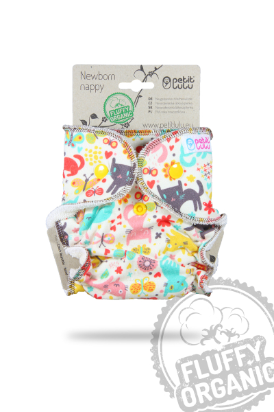 Petit Lulu "Fluffy Organic" Newborn Höschenwindel