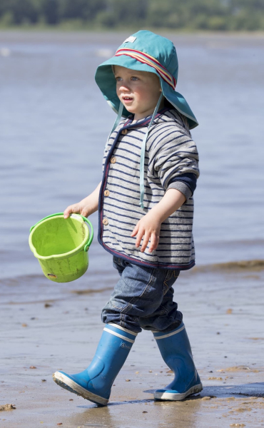Pickapooh Sonnenhut mit UV-Schutz und Strickbündchen
