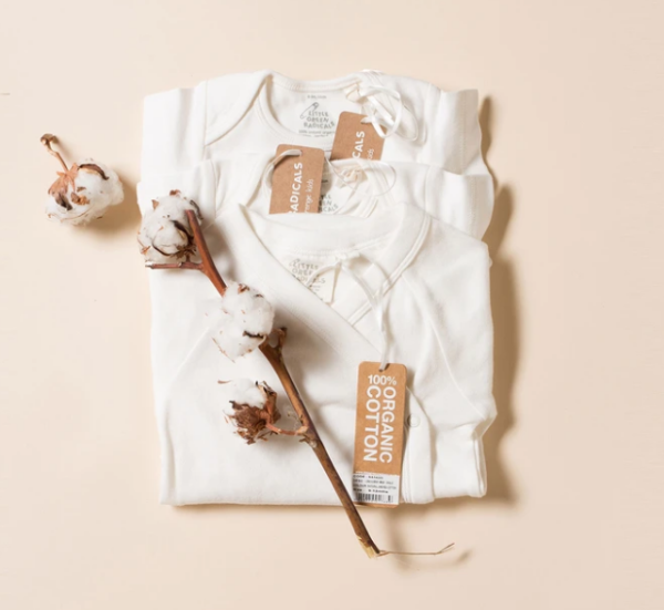 3er-Set Wickelbodys Langarm Bio-Baumwolle von Little Green Radicals