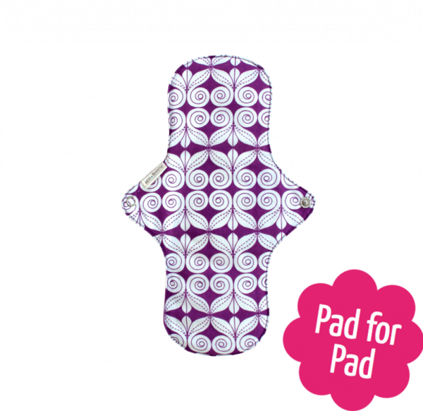 2er-Set EcoFemme Organic - Tagesbinde "Plus" (auch für nachts bei schwacher Blutung)