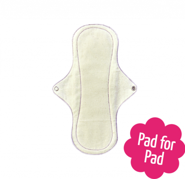 2er-Set EcoFemme Organic - Tagesbinde "Plus" (auch für nachts bei schwacher Blutung)