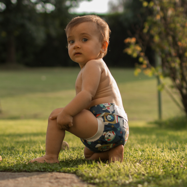 Ergänzungs-Set für Culla di Teby, 4 Aussenwindeln Grösse L (ohne Innenwindeln)