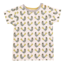 T-Shirt Pigeon Organics mit Vögel-Druck Grün